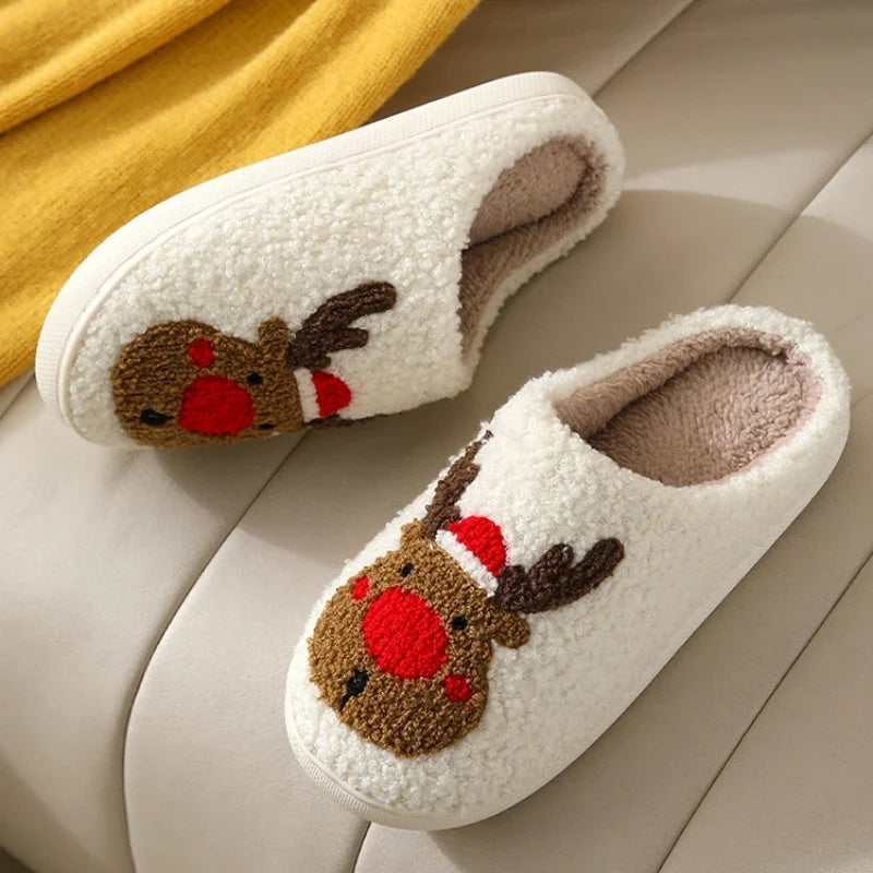 Reindeer Non-Slip Slippers