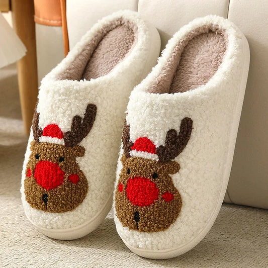 Reindeer Non-Slip Slippers