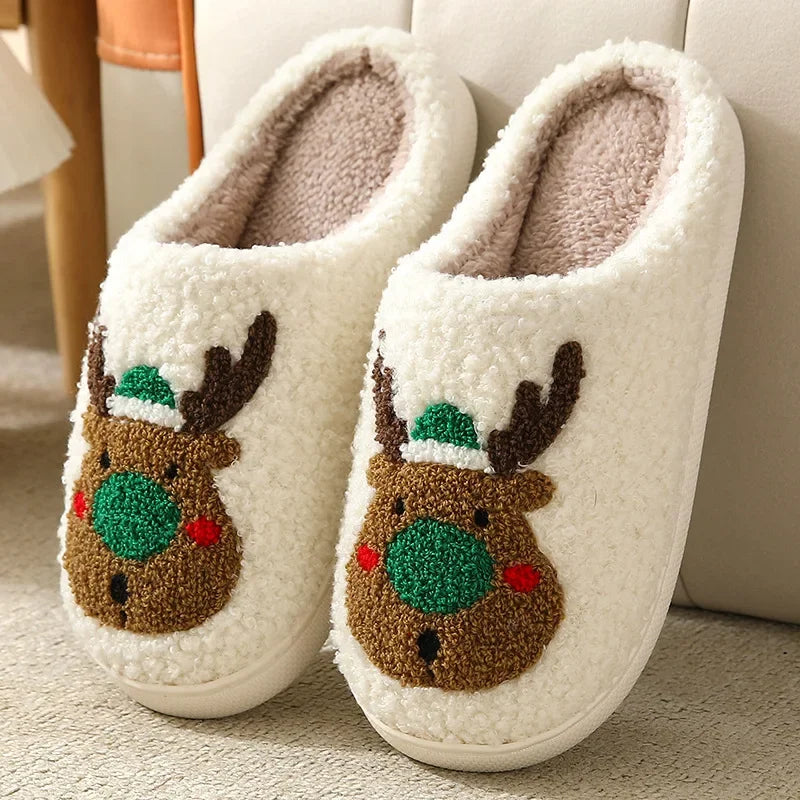 Reindeer Non-Slip Slippers