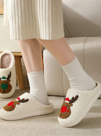 Reindeer Non-Slip Slippers